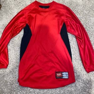 Rawlings baseball pullover.